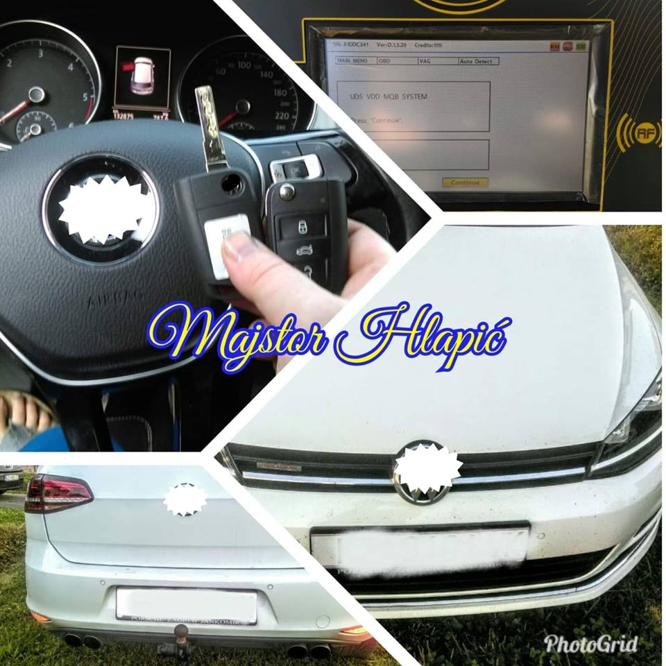 Golf 7 programiranje kljuca